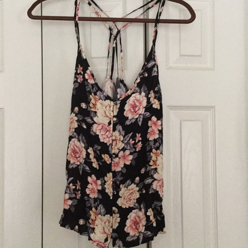 American Eagle Button Down Tank